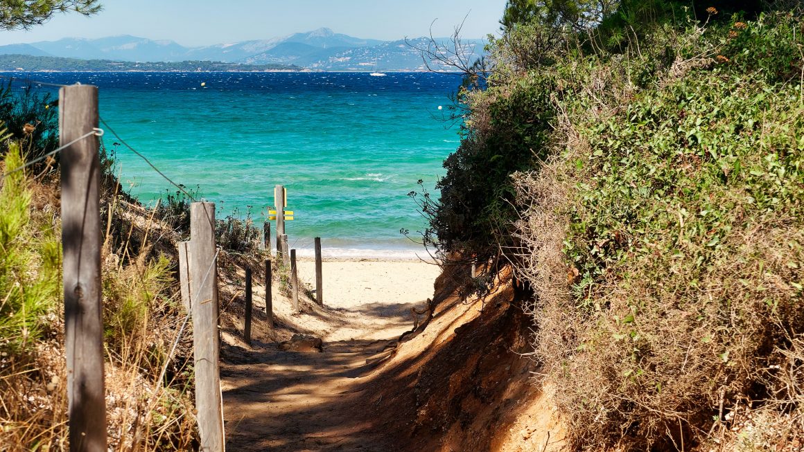 Plage à Porquerolles