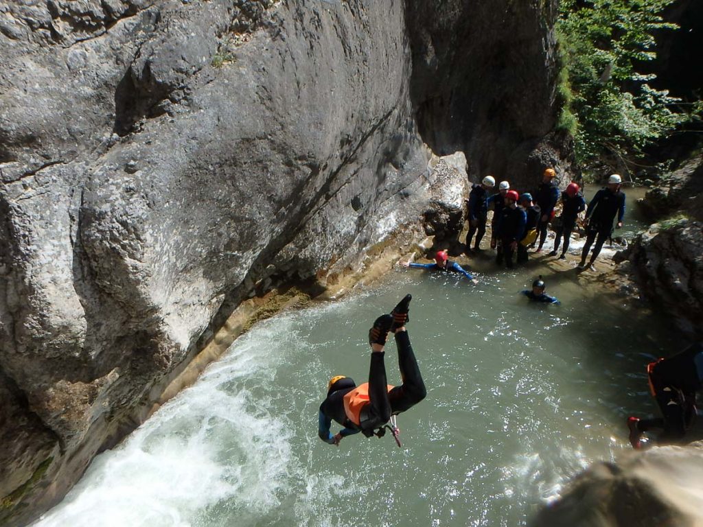 canyoning